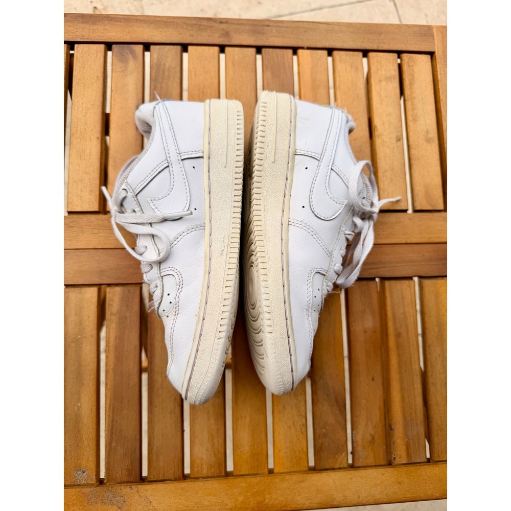 Nike Court Borough Low 2 Kids White Sneakers DH2925-111 Size 2Y